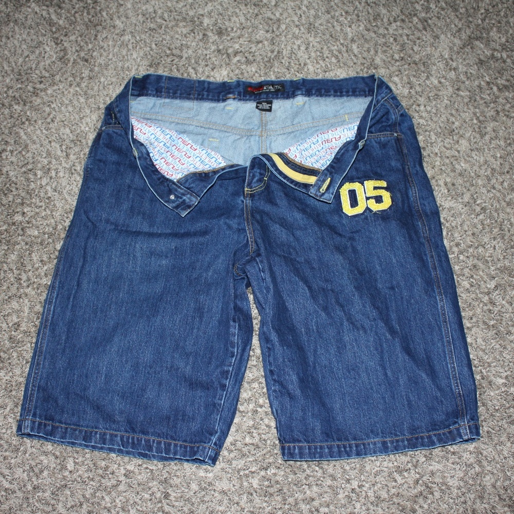 VINTAGE FUBU Shorts Denim 90s